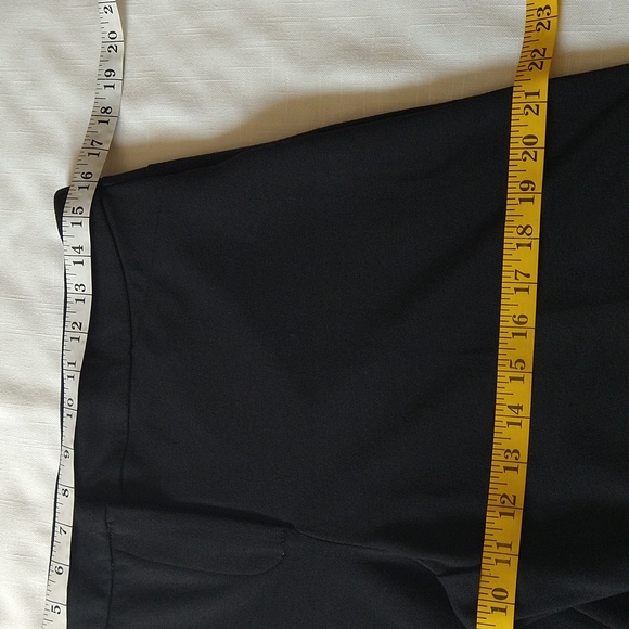 Ellen Tracy Black Wide Leg Casual Stretch Pants - Picture 10 of 15